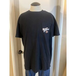 Harley Davidson‎ Granite State Lebanon, NH Pocket Shirt Size L Made In USA
